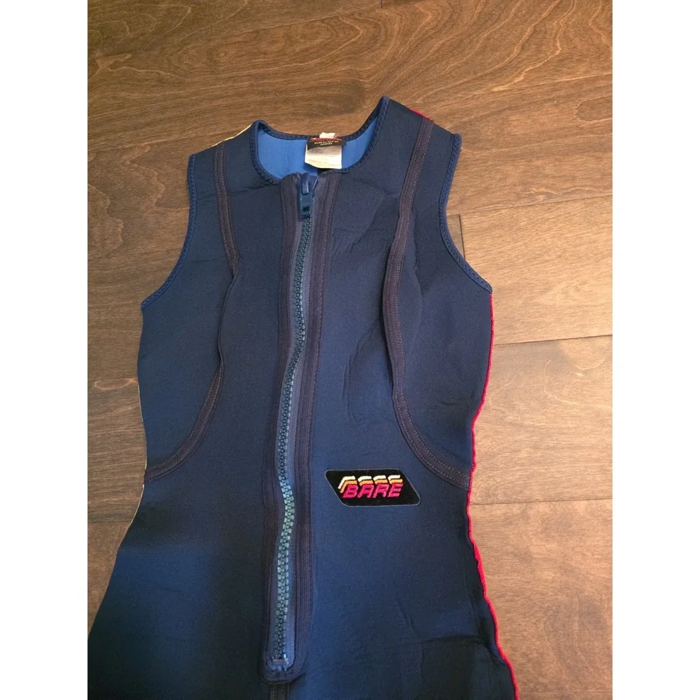 BARE Fitz Wright Co Full Wetsuit Size 8 Sleeveless Made in Canada T54